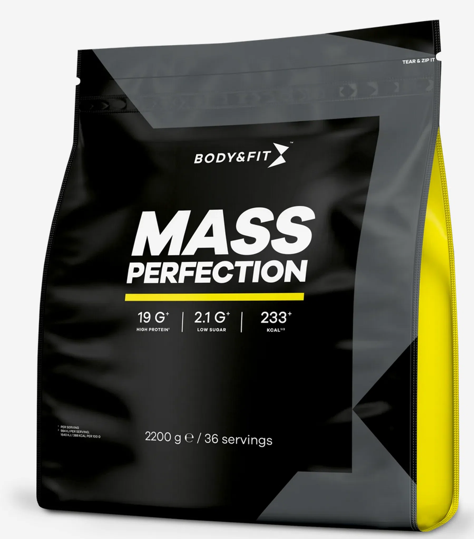 body & fit mass perfection weight gainer te koop voor black friday